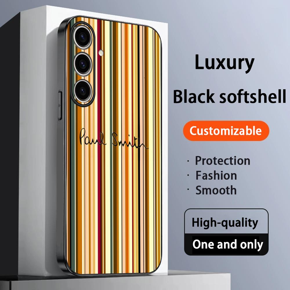 Samsung Galaxy S25 - ファッショナブルでクールなP-Paul Smith製スマホケース、Samsung Galaxy S26 S25 S24