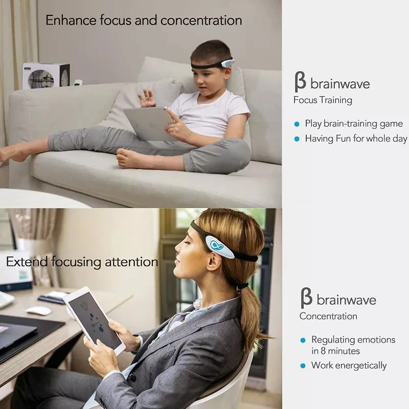 EEGドライ電極ヘッドバンド：脳波ニューロフィードバック、集 - Meditation Headband Eeg のレビューと価格