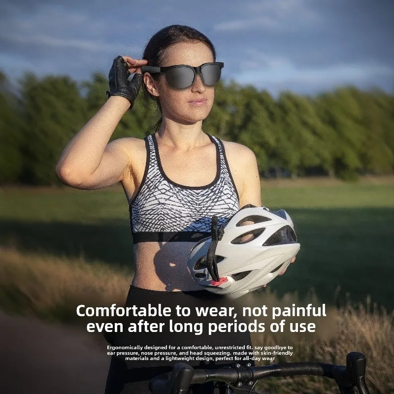 スマートグラス ブルートゥース通話 音楽再生 タッチコントロ - Smart Glasses Lens のレビューと価格