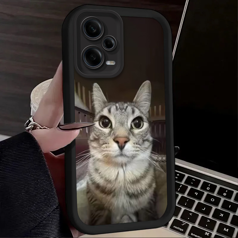流行の猫が喫煙しているデザインのスマホケース Xiaomi  - Xiaomi Redmi Note 14 のレビューと価格