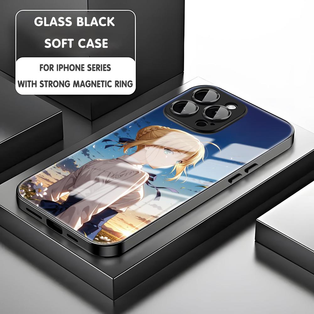 アニメ「Fate」Saberのスマホケース iPhone 1 - Apple Iphone 16 のレビューと価格
