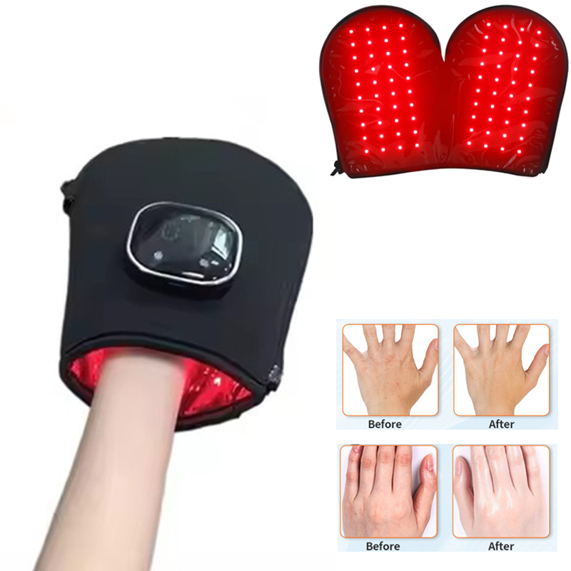 新しい赤色光療法デバイス（手用）LED近赤外線ライトスキンケ - Galvanic Skin Sensor のレビューと価格